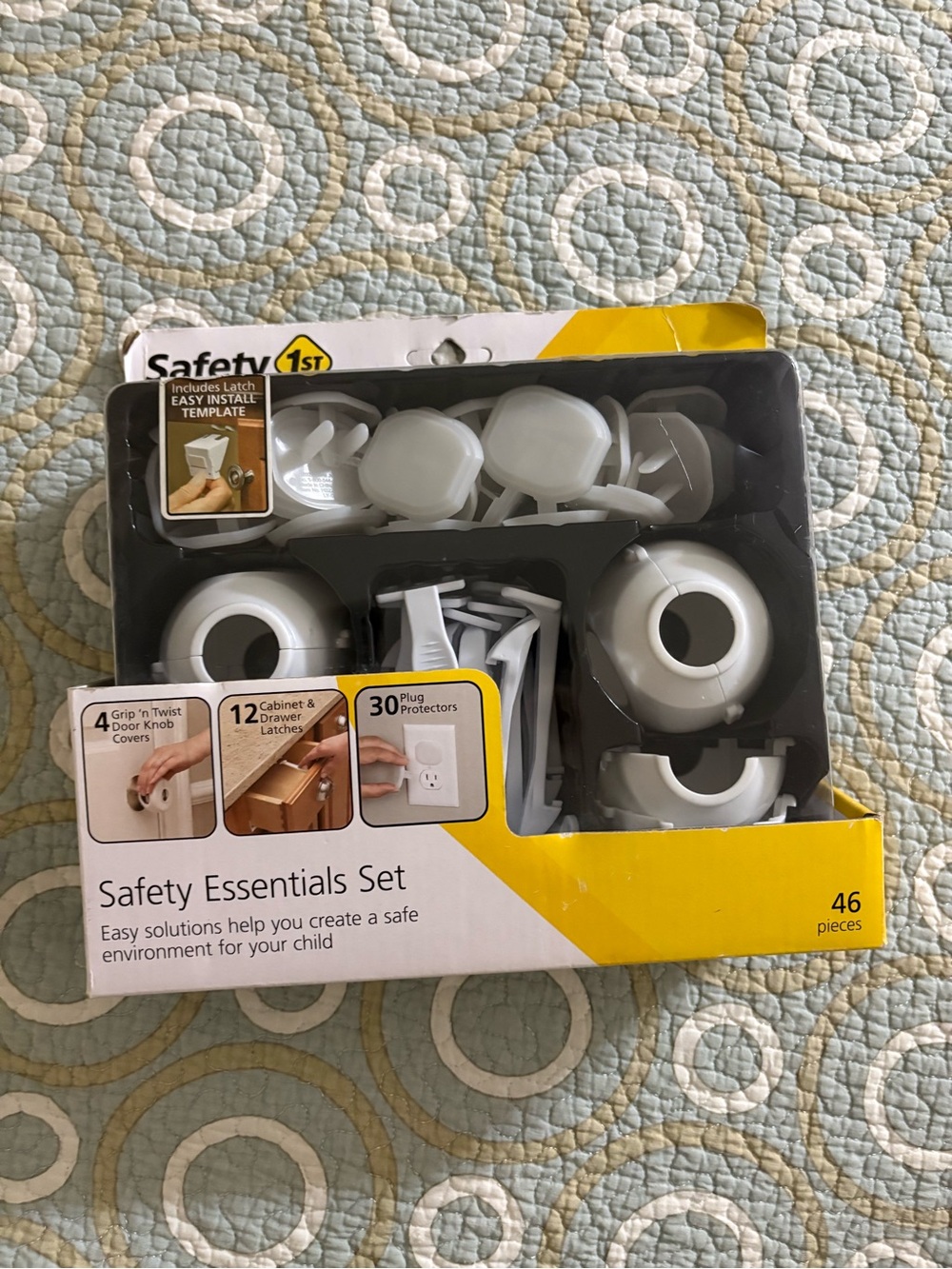 Safety 1st White Safety Essentials Set – 46-Piece Childproofing Kit